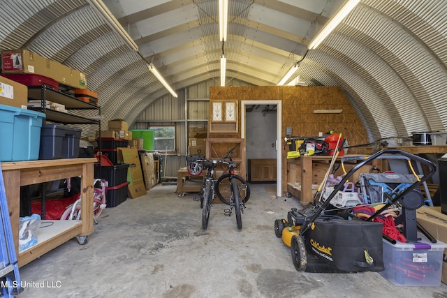 12509 Ponce De Leon Dr, Ocean Springs, MS 39564 - storage area featuring a garage