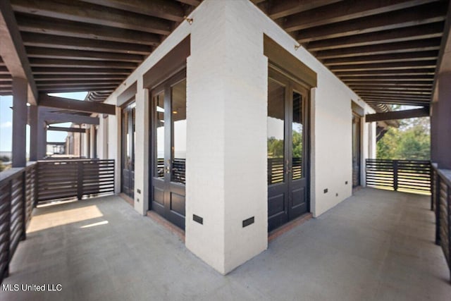 145 Republic St Unit 331, Madison, MS 39110 - view of patio with a balcony