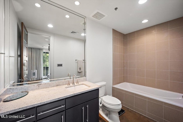 145 Republic St Unit 331, Madison, MS 39110 - full bath featuring recessed lighting, toilet, and vanity