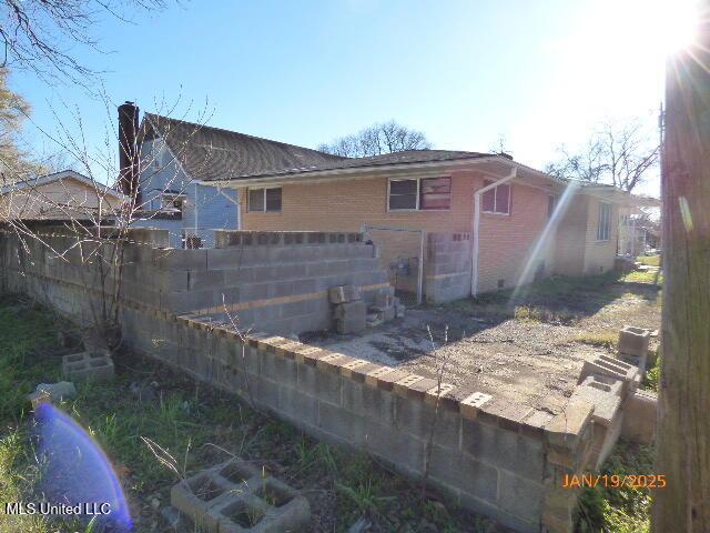 view of back of house