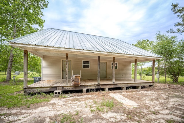 134 Lynne Ln, Lucedale, MS 39452 - view of front of property featuring metal roof