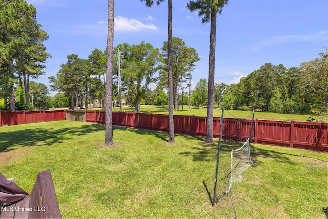 527 Pelahatchie Shore Dr, Brandon, MS 39047 - view of yard with view of wooded area