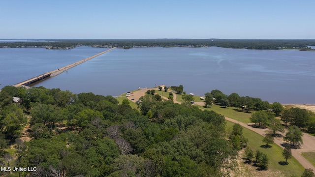 527 Pelahatchie Shore Dr, Brandon, MS 39047 - aerial view of a large body of water