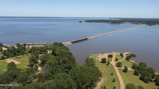 527 Pelahatchie Shore Dr, Brandon, MS 39047 - bird's eye view of a nearby body of water and a notable bridge