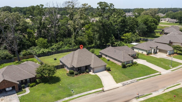 125 Rhodes Ln, Canton, MS 39046 - aerial perspective of suburban area