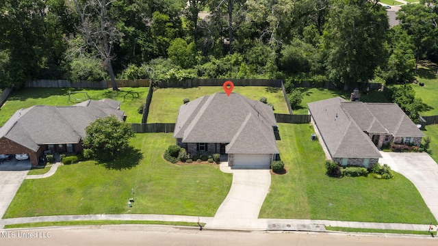 125 Rhodes Ln, Canton, MS 39046 - view from above of property