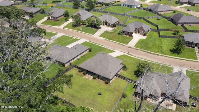 125 Rhodes Ln, Canton, MS 39046 - aerial overview of property's location with nearby suburban area