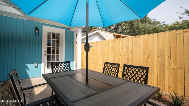 view of patio / terrace