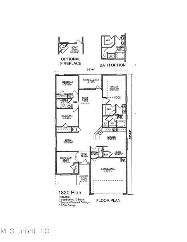 14007 Plantation Oaks Dr, Gulfport, MS 39503 - floor plan / room layout