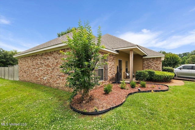602 Oakview Way, Byram, MS 39272 - view of side of home featuring brick siding and a shingled roof