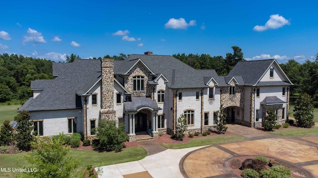 11281 Rd 468, Philadelphia, MS 39350 - french country style house featuring a front yard