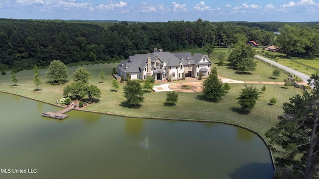 11281 Rd 468, Philadelphia, MS 39350 - bird's eye view with a water view