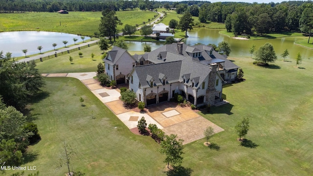 11281 Rd 468, Philadelphia, MS 39350 - birds eye view of property featuring a water view