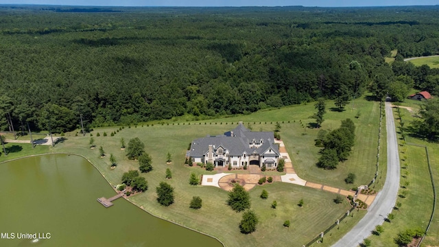 11281 Rd 468, Philadelphia, MS 39350 - bird's eye view with a water view