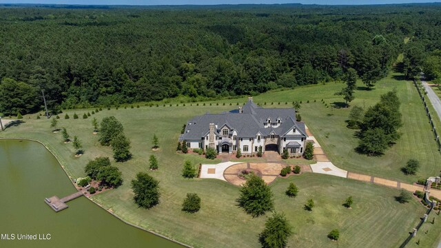 11281 Rd 468, Philadelphia, MS 39350 - bird's eye view with a water view
