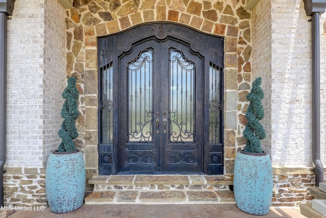 11281 Rd 468, Philadelphia, MS 39350 - entrance to property featuring french doors