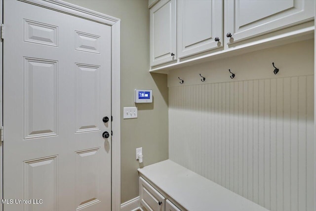 view of mudroom