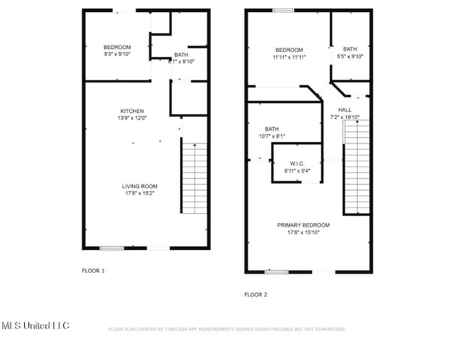 1130 Century Oaks Dr Unit B, Gulfport, MS 39507 - view of property floor plan