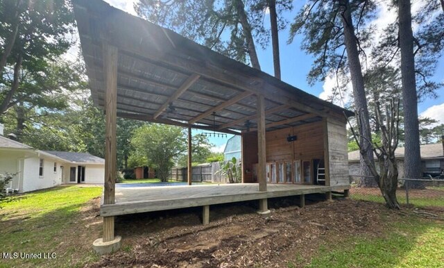 106 Woodcliff Pl, Brandon, MS 39042 - view of deck