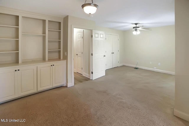 503 W Abbey Pl, Brandon, MS 39047 - spare room featuring ceiling fan and light carpet