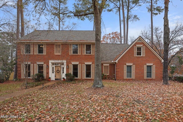 view of colonial home