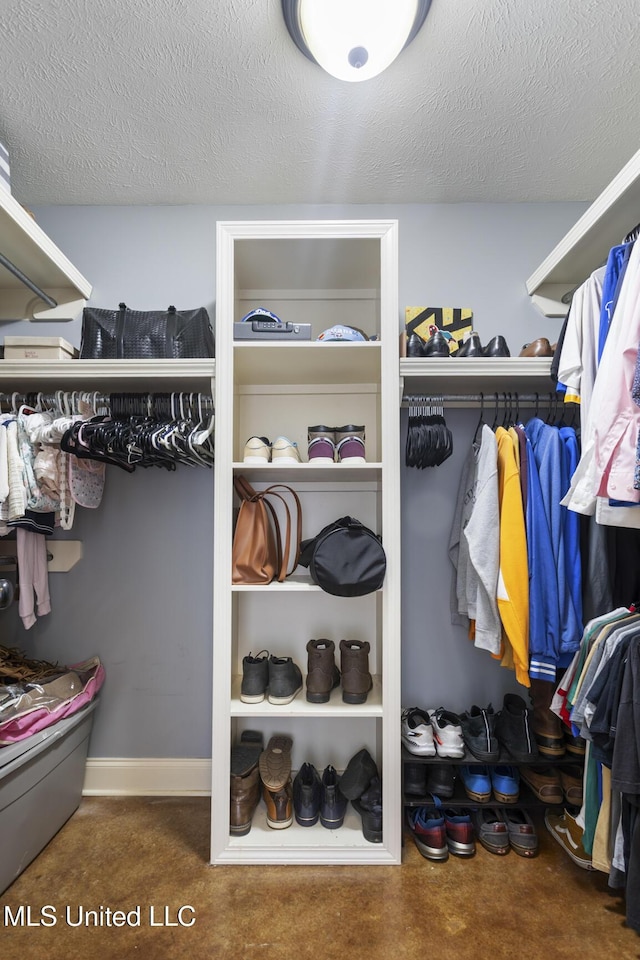 view of spacious closet