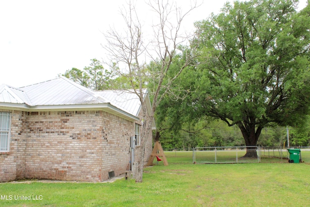 19901 Otis Cooper Rd, Moss Point, MS 39562 - view of yard featuring fence and a gate