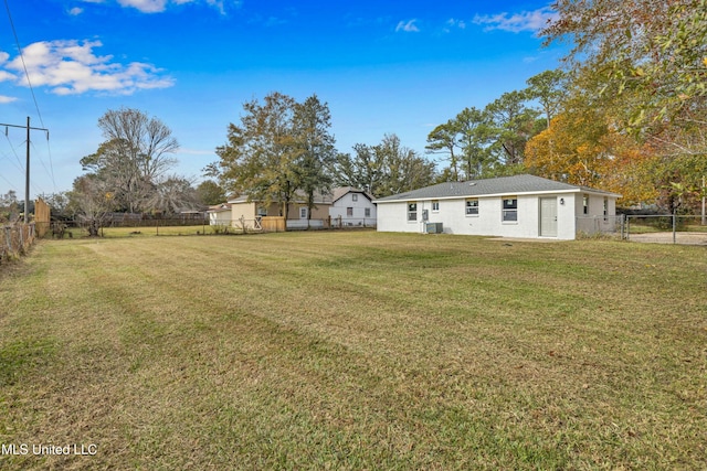 view of yard