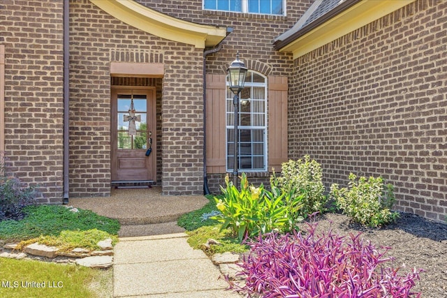 view of property entrance