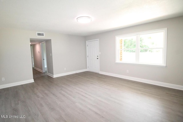 136 Childress Rd, Lucedale, MS 39452 - unfurnished room with dark wood-style flooring and baseboards