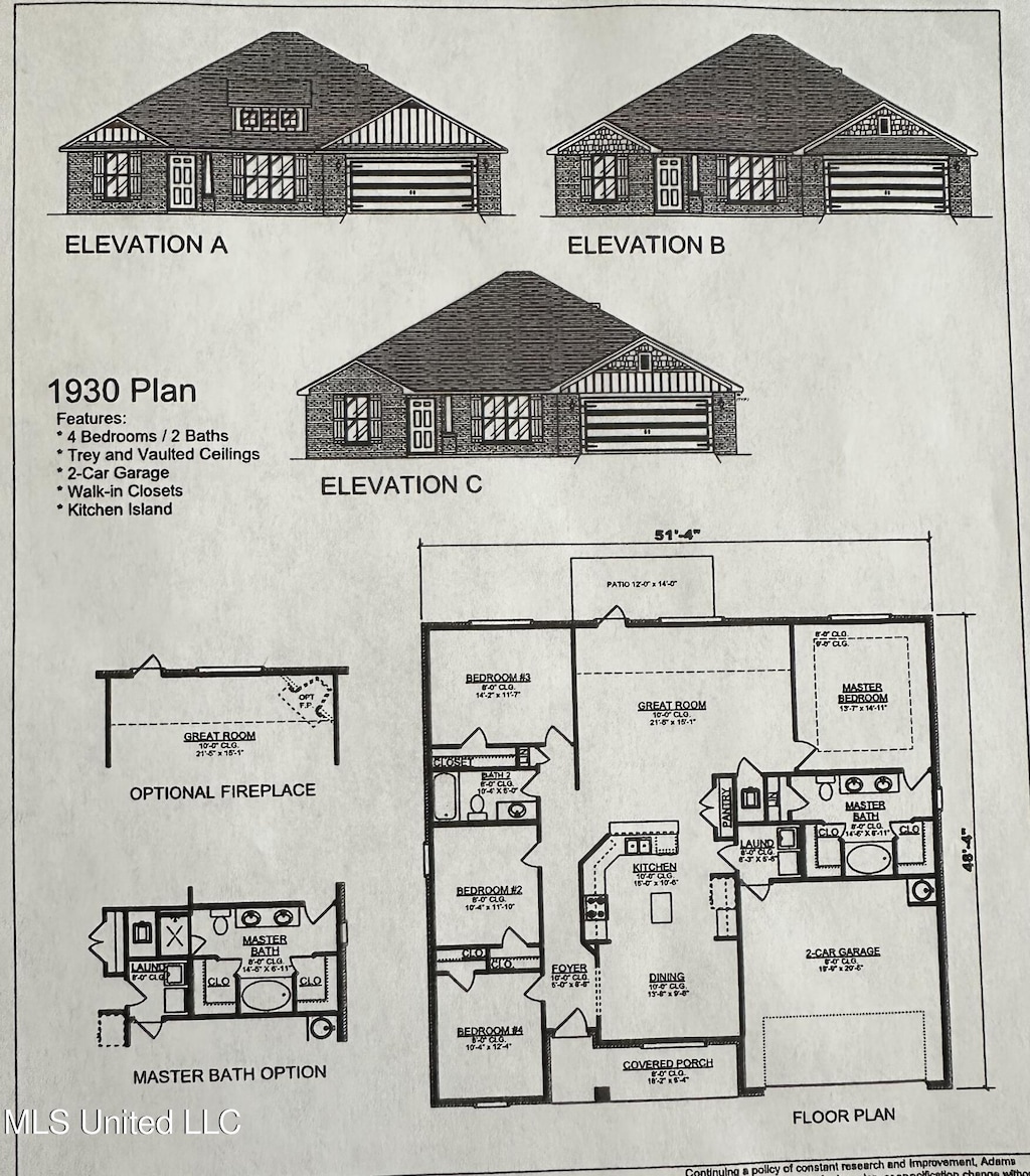 view of layout