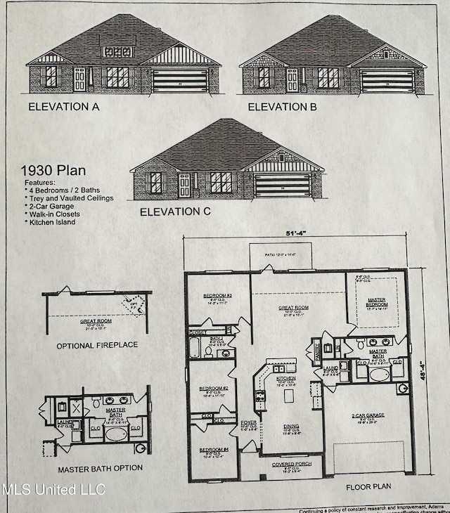 view of layout