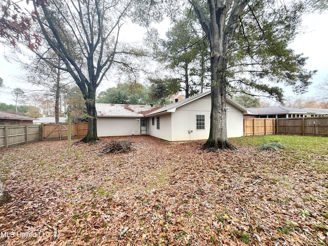 view of back of house