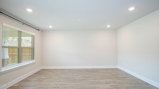 32 Crown Dr, Lucedale, MS 39452 - spare room with light wood-type flooring and recessed lighting