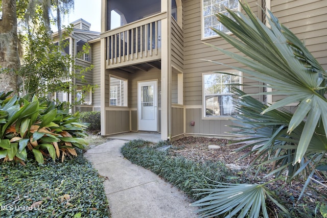 view of entrance to property