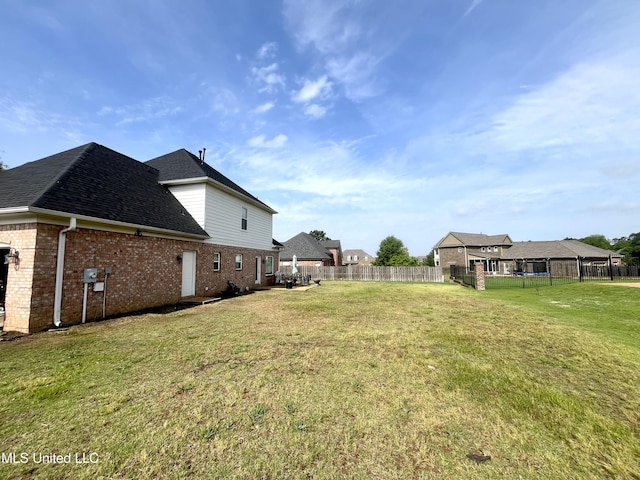 4896 Park N Dr, Olive Branch, MS 38654 - view of yard featuring a trampoline