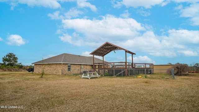 8 Skeeter Ln, Carriere, MS 39426 - view of yard