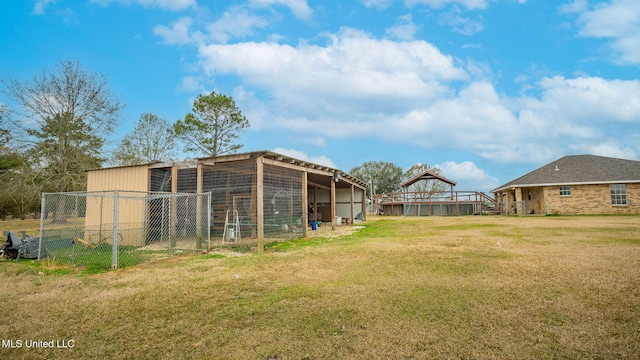 8 Skeeter Ln, Carriere, MS 39426 - view of yard featuring an outdoor structure