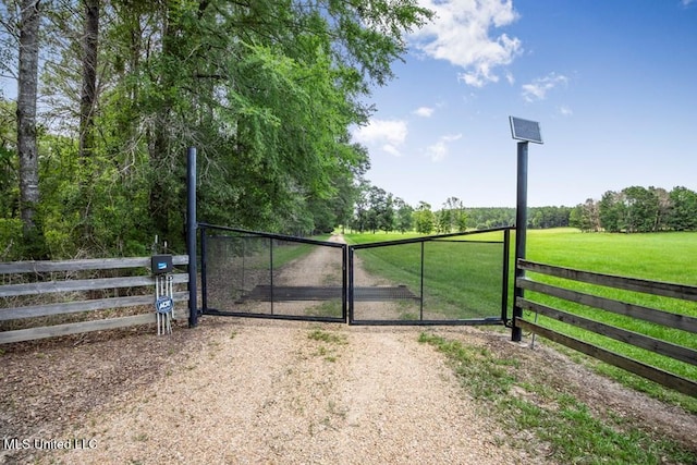 view of gate