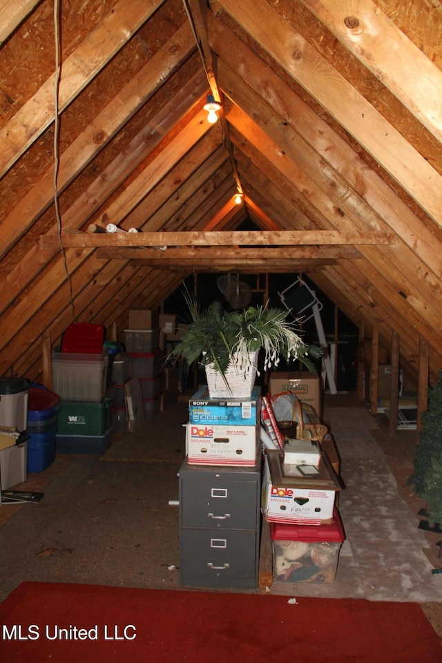 709 Oak Trl, Canton, MS 39046 - view of attic