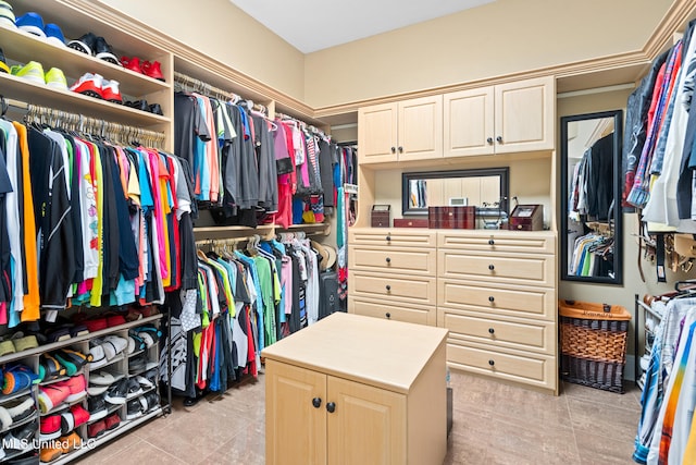 19592 Champion Cir, Gulfport, MS 39503 - spacious closet with light tile patterned flooring