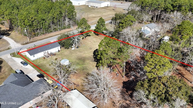 drone / aerial view