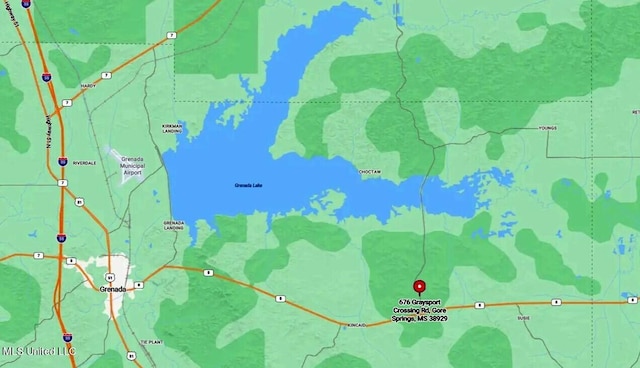 8 Graysport Crossing Rd, Gore Springs, MS 38929