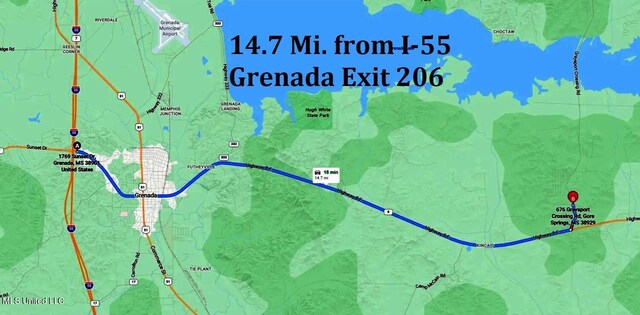 8 Graysport Crossing Rd, Gore Springs, MS 38929