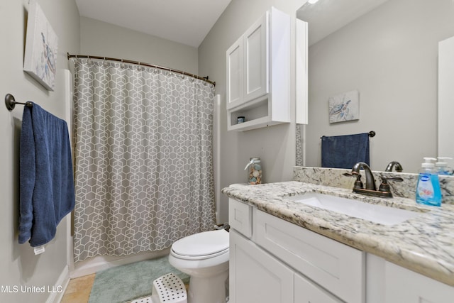 3112 Eagle Ridge Rd, Vancleave, MS 39565 - full bathroom with vanity and tile patterned flooring