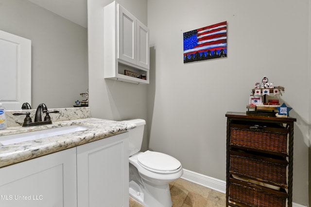 3112 Eagle Ridge Rd, Vancleave, MS 39565 - half bath with vanity and toilet