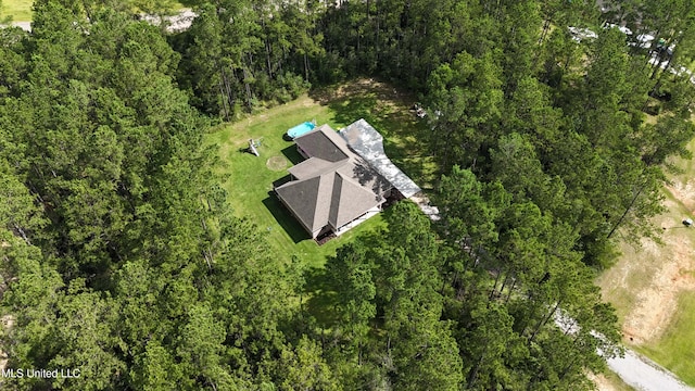 3112 Eagle Ridge Rd, Vancleave, MS 39565 - aerial view of property and surrounding area