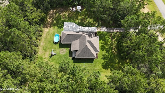 3112 Eagle Ridge Rd, Vancleave, MS 39565 - aerial view of property and surrounding area