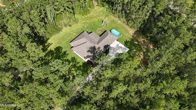 3112 Eagle Ridge Rd, Vancleave, MS 39565 - aerial view of property and surrounding area