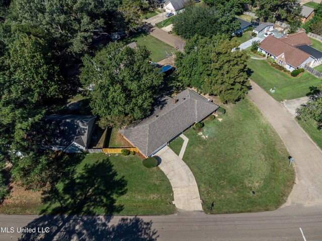 118 Bellegrove Blvd, Brandon, MS 39047 - drone / aerial view featuring a residential view